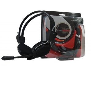 אוזניות ‏חוטיות ומיקרופון Silver Line HS-22V