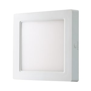 פאנל לד צמוד אינטגרלי מרובע 150X150 12W, אור חם