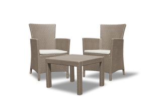 מערכת ישיבה רוסריו בלקוני - Rosario Balcony בצבע קפוצ'ינו מערכת ישיבה רוסריו בלקוני - Rosario Balcony בצבע קפוצ'ינו