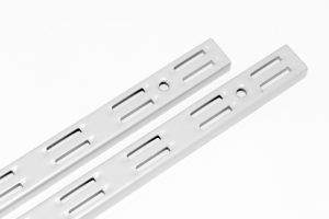 Twin Slot זוג מסילות 150 ס"מ לבן Twin Slot זוג מסילות 150 ס"מ לבן