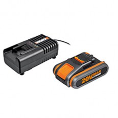 ערכת סוללה 20V 2A ומטען מהיר WA3601 ערכת סוללה 20V 2A ומטען מהיר WA3601