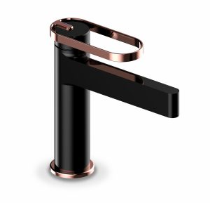 ברז מיקסר ניצב בינוני שחור ROSE GOLD שגיב ברז מיקסר ניצב בינוני שחור ROSE GOLD שגיב