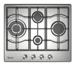 ‏כיריים גז 4 להבות Midea 60SM097 נירוסטה מידאה יבואן רשמי !