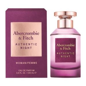 בושם לאשה Abercrombie & Fitch Authentic Night E.D.P 100ml בושם לאשה Abercrombie & Fitch Authentic Night E.D.P 100ml