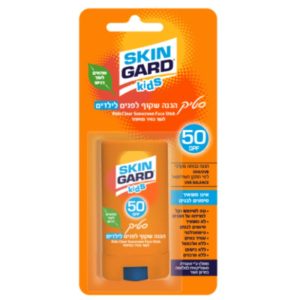 סקין גארד סטיק הגנה שקוף לפנים לילדים SPF50 סקין גארד סטיק הגנה שקוף לפנים לילדים SPF50