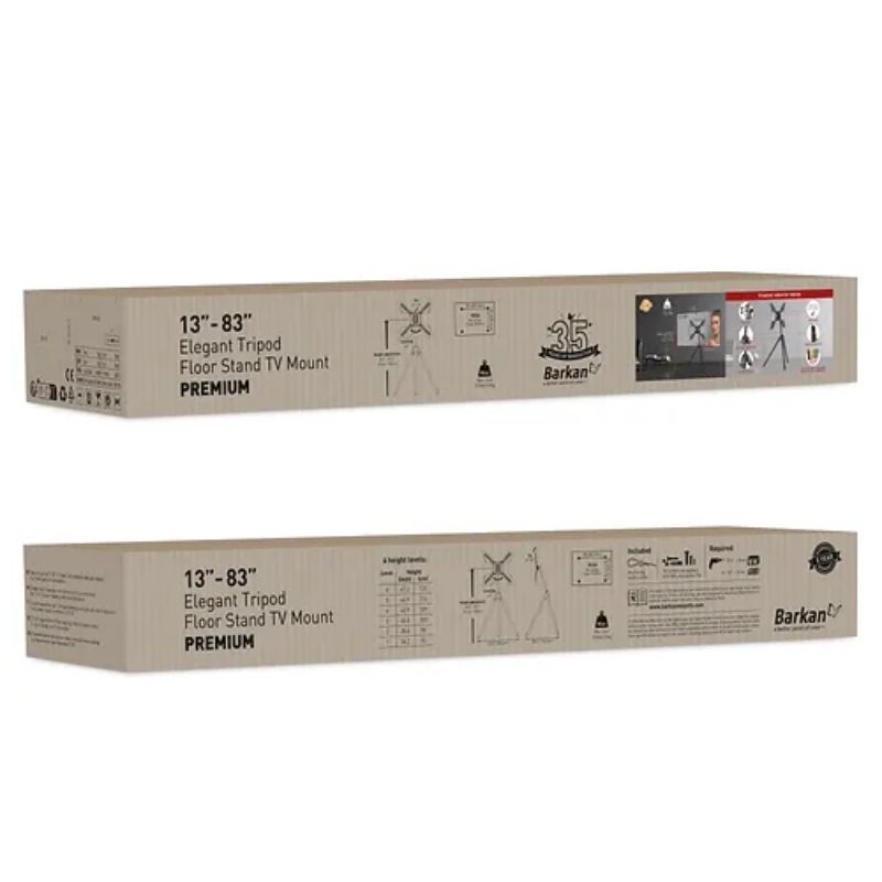 מתקן תליה לטלוויזיה זרועות ברקן DTP410 מתקן תליה לטלוויזיה זרועות ברקן DTP410