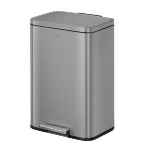 פח אשפה EKO מרובע 50 ל`  אפור MADISON