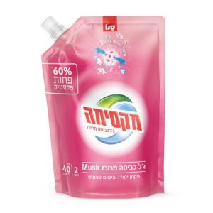 שקית מילוי מקסימה ג`ל כביסה 2 ליטר מאסק שקית מילוי מקסימה ג`ל כביסה 2 ליטר מאסק