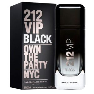 בושם לגבר קרולינה הררה 212 Vip Black E.D.P 100ml בושם לגבר קרולינה הררה 212 Vip Black E.D.P 100ml