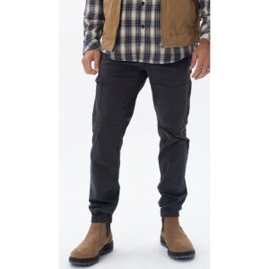 דגמח כותנה גמיש וקל ליום יום FLINDERS JOGGER צבע שחור דגמח כותנה גמיש וקל ליום יום FLINDERS JOGGER צבע שחור