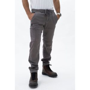 דגמח כותנה גמיש וקל ליום יום FLINDERS JOGGER צבע אפור דגמח כותנה גמיש וקל ליום יום FLINDERS JOGGER צבע אפור