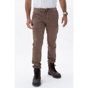 דגמח כותנה גמיש וקל ליום יום FLINDERS JOGGER צבע חום דגמח כותנה גמיש וקל ליום יום FLINDERS JOGGER צבע חום