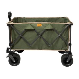 עגלת חוף  JEEP EasyGo PRO  ירוק 180 ליטר