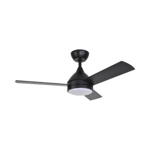 מאוורר תקרה+שלט 42" CAPRI שחור/שחור/אגוז+תאורה CCT-24W יבואן רשמי !