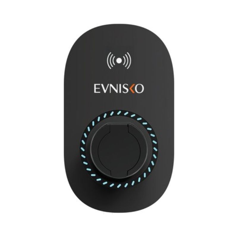 עמדת טעינה פרטית EVNISKO HOME4 22kW כולל כבל 7 מטר WIFI TPU