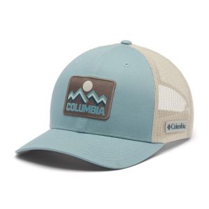 כובע רשת יוניסקס Columbia Mesh Hat צבע אבן כהה פוסיל Dark Stone Fossil