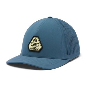 כובע מצחייה רשת יוניסקס Columbia Mountaincap II 3d Stretch Snap Back צבע שחור Black Titanium