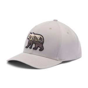 כובע מצחייה יוניסקס Columbia Lost Lager 3D Stretch Snap Back צבע אפור Flint Grey