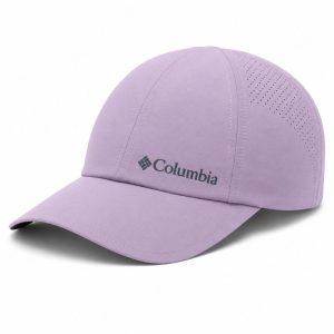 כובע מצחייה Columbia Silver Ridge IV Ball Cap צבע סגול Shale Purple